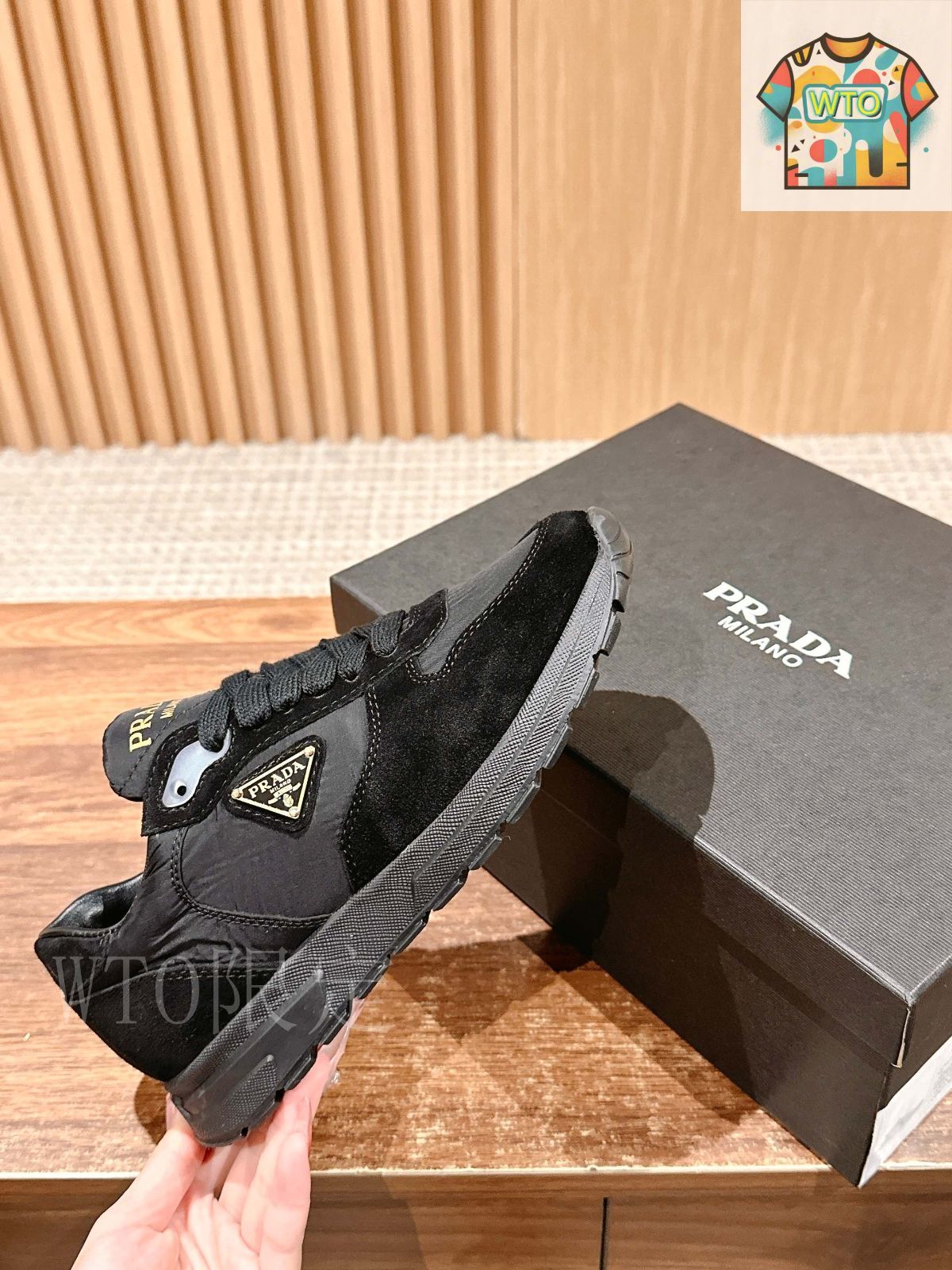 Prada プラダ レディース スポーツシューズ04-IA97 - メルカリ