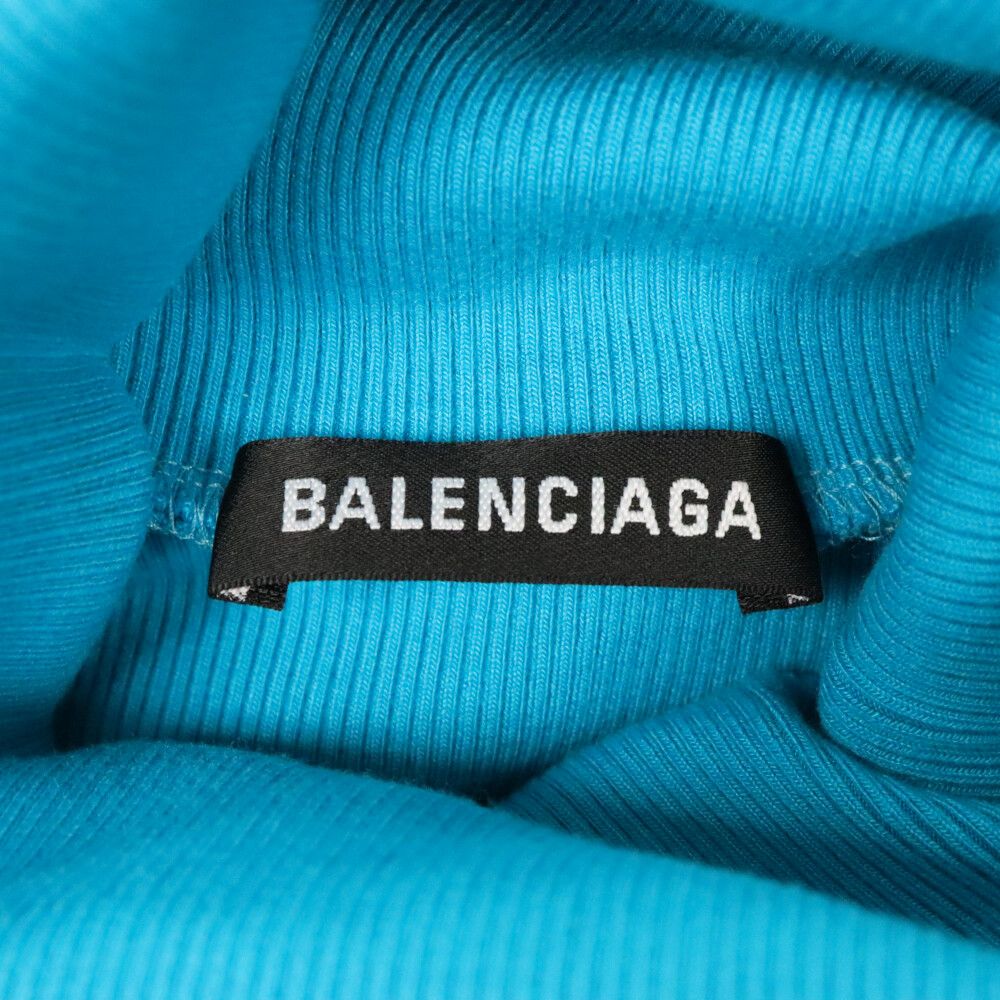 BALENCIAGA (バレンシアガ) タートルネック リブ編み ニットセーター