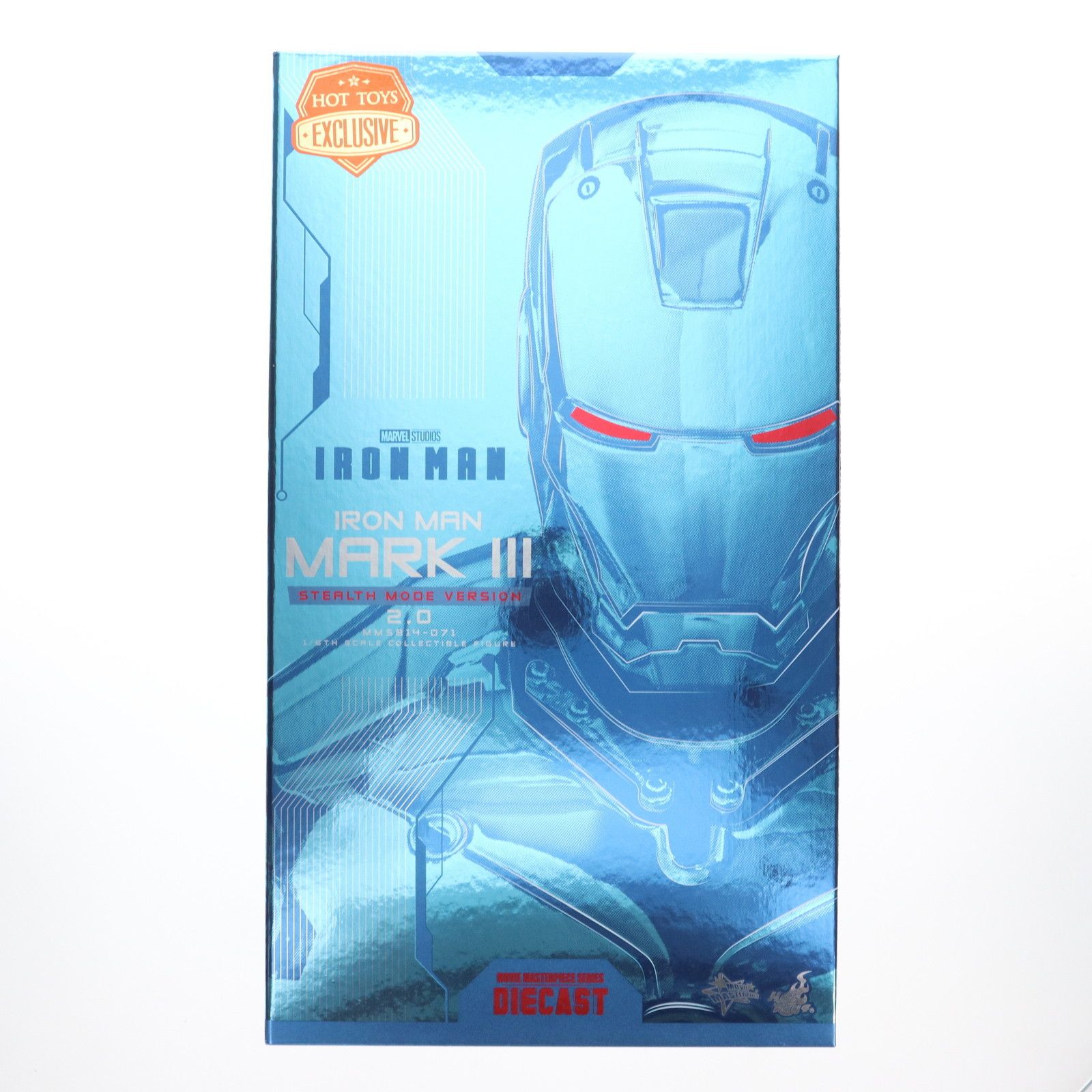 あみあみ ムービー マスターピース DIECAST アイアンマン マーク3 ステルス モード|2.0版 1|6 完成品 可動フィギュア MM 814D71 ホットトイズ