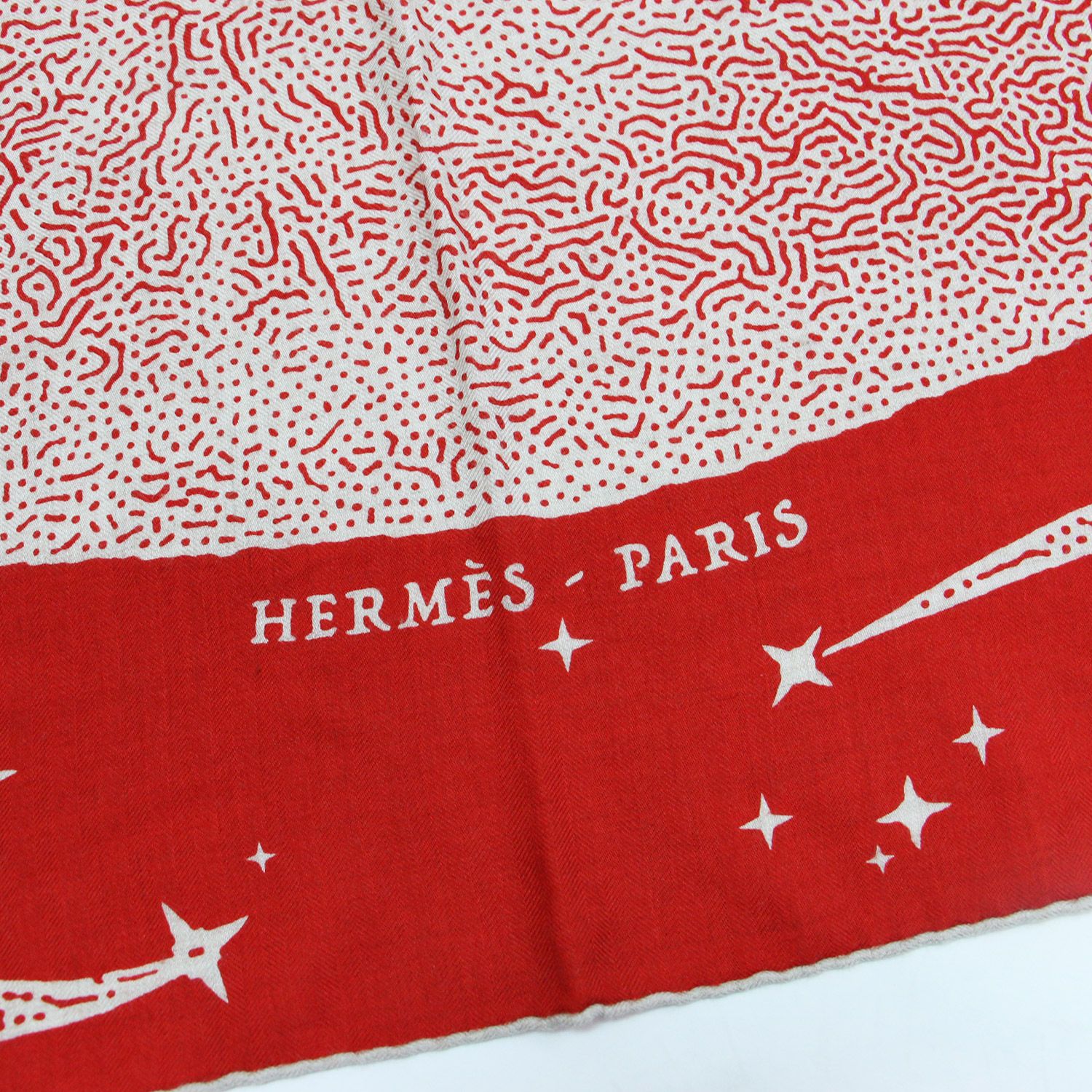 美品 HERMES エルメス ストール スカーフ カレジェアン 140 クレール 