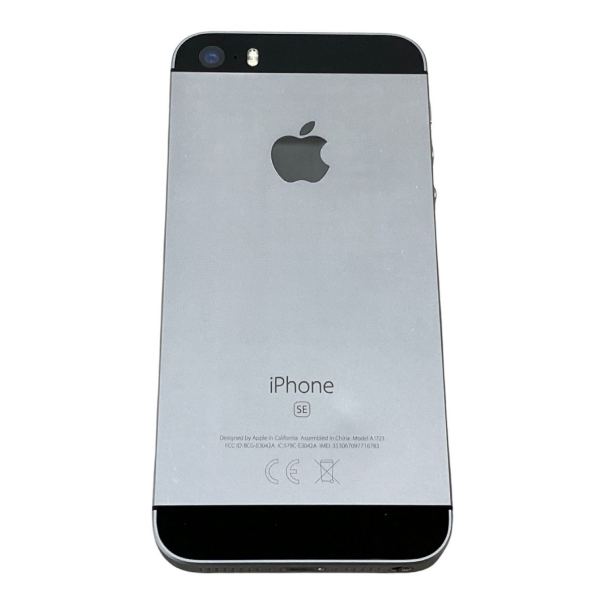 iPhone SE 128GB ジャンク品 Yahoo!オークション - 「完動美品が画面割れでジャンク品