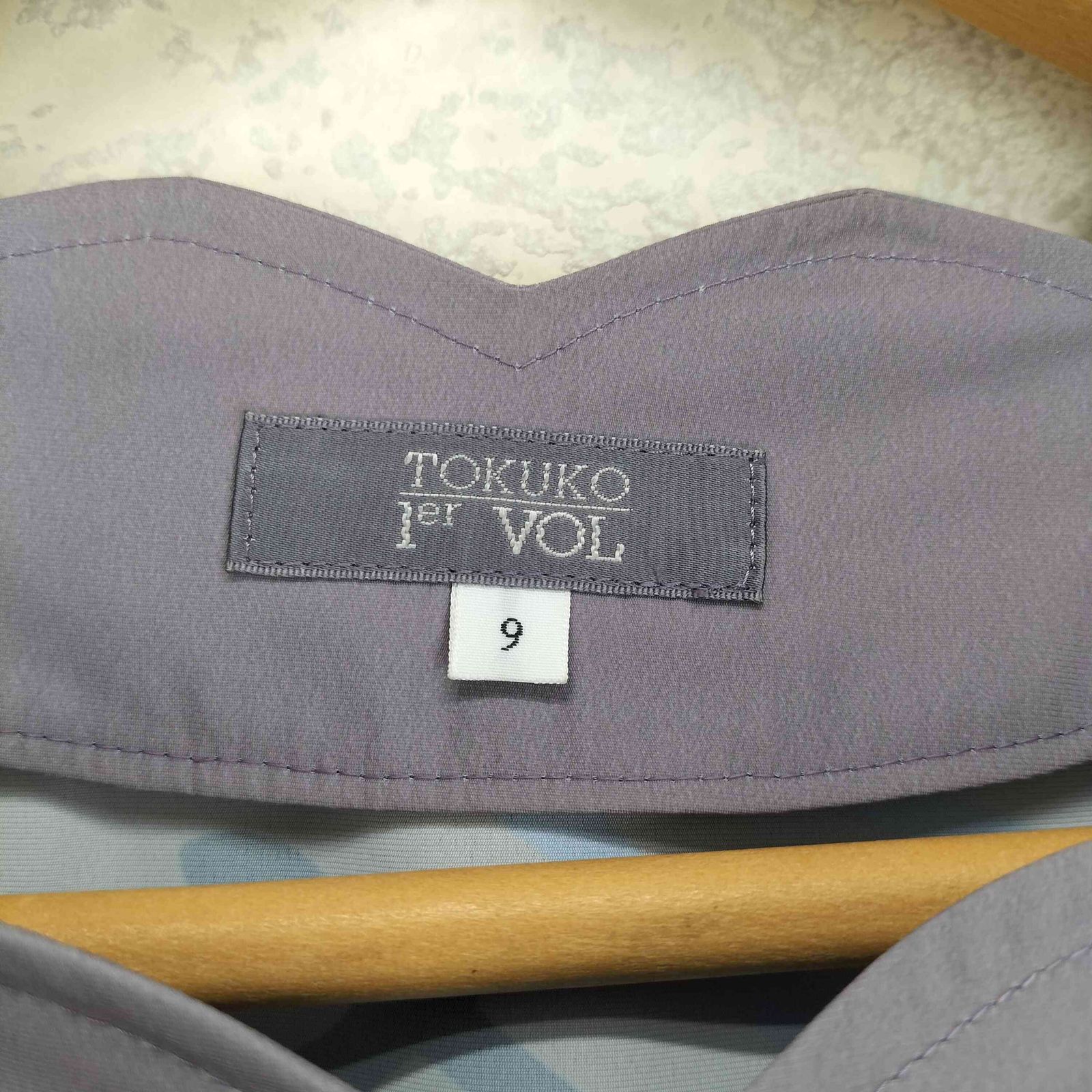 TOKUKO 1er VOL(トクコプルミエヴォル) サクレ・クール寺院 エッフェル塔 プリントチュニックワンピース レディース JPN：9号 【中古】【ブランド古着バズストア】 トクコプルミエヴォル TOKUKO 1er VOL サクレ・クール寺院 エッフェル