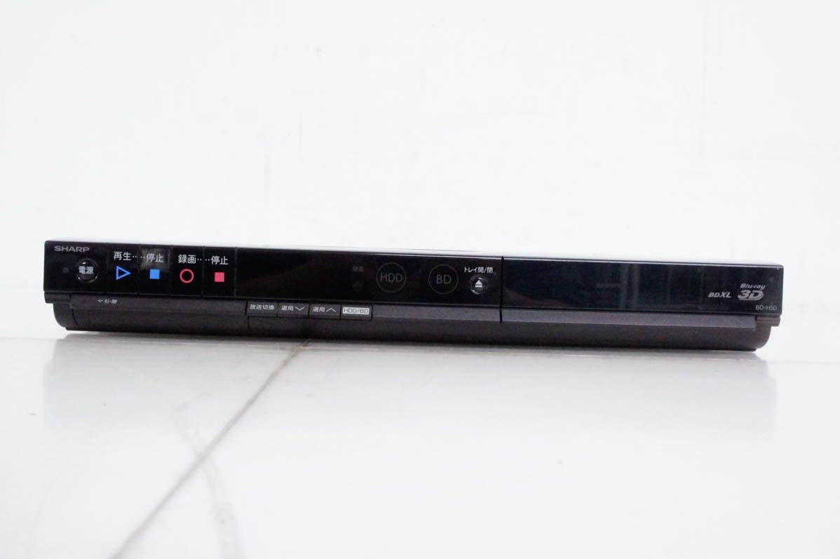 SHARP ブルーレイレコーダー 3番組同時録画 BD-NT1200 1TB 18年製 公式