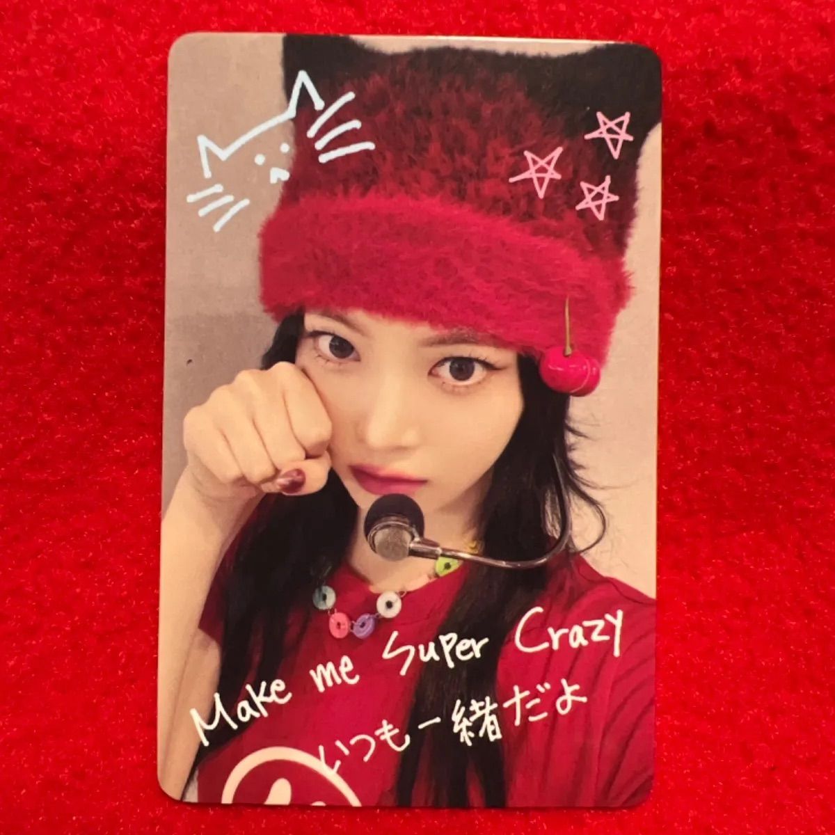 LE SSERAFIM Crazy JP スペシャル レアカード ウンチェ Weverse Shop 1 