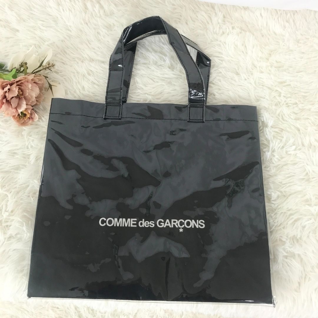 COMME des GARCONS コムデギャルソン ビニールバッグ トートバッグ BLACK MARKET PVC - メルカリ