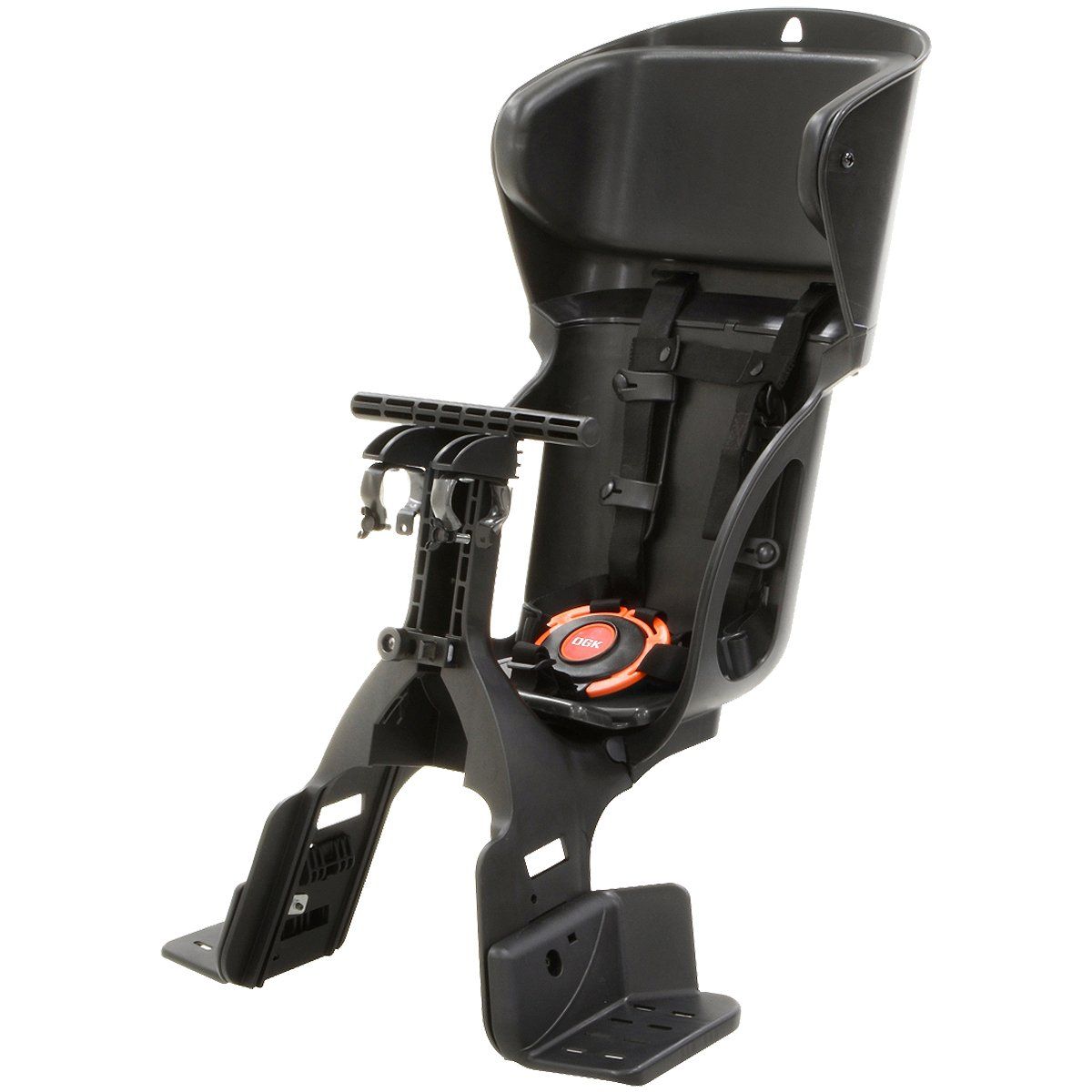 OGK技研 オージーケー技研 フロントベビーシート FBCシリーズ FBC-015DX ヘッドレスト付カジュアルフロントベビーシート 黒|黒 自転車用 ブラック ブラック 黒 黒 旧製品 FBC-015DX