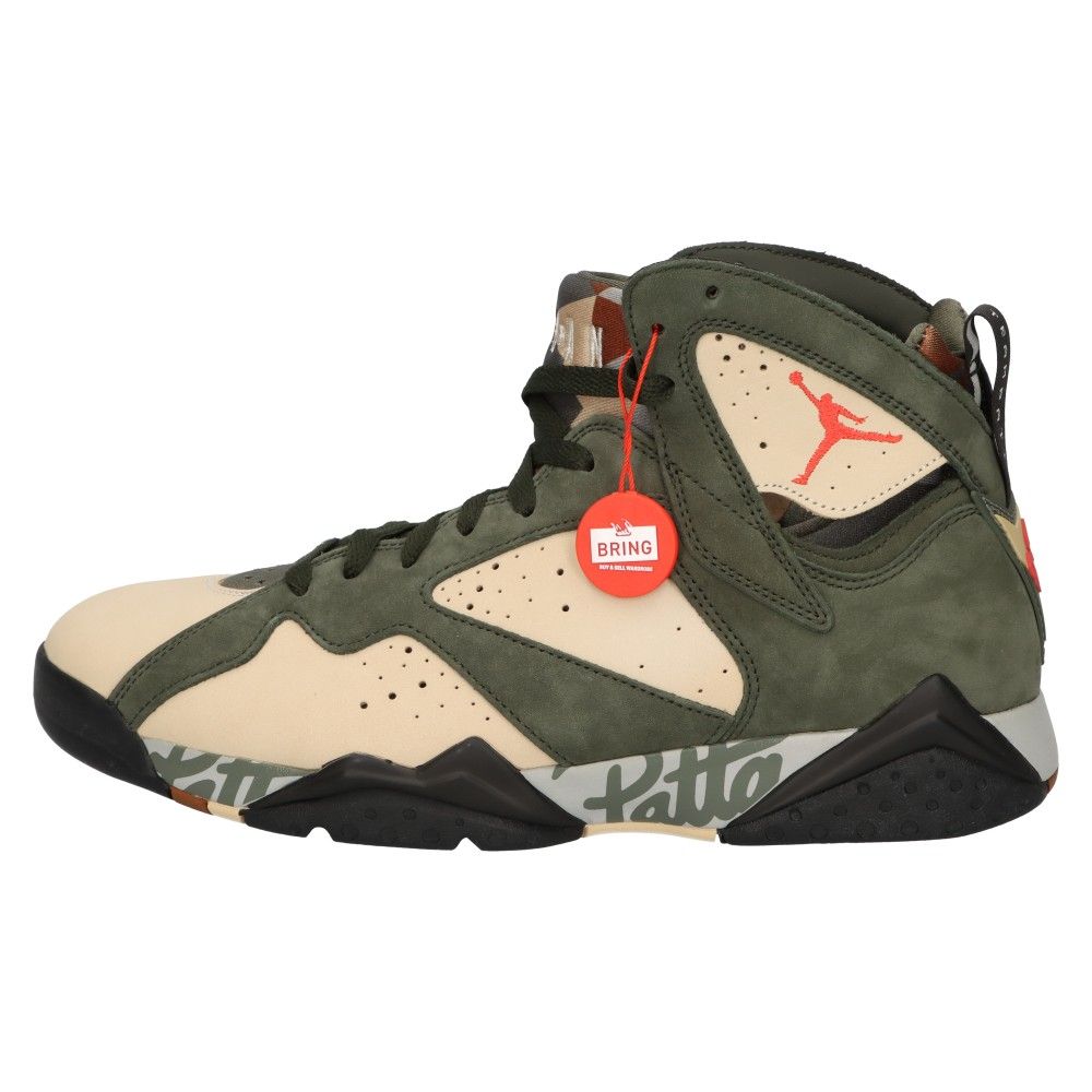 NIKE (ナイキ) ×Patta AIR JORDAN 7 RETRO SEQUOIA AT3375-100 エア ...