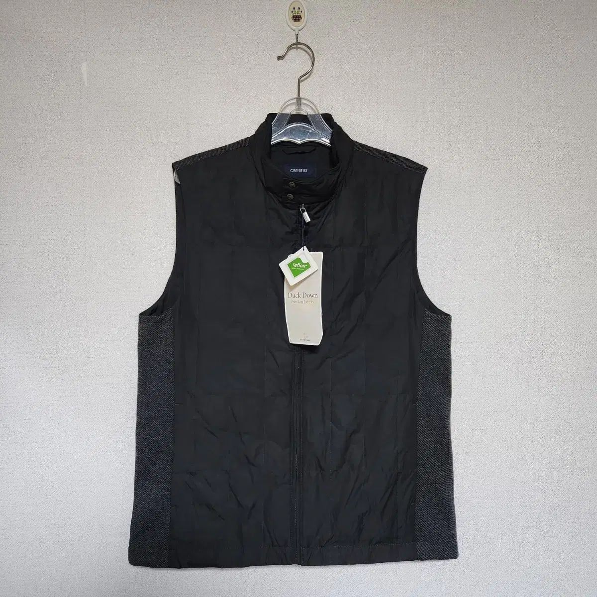 テキスタイル服 クレム ダウン ベスト メンズ 100