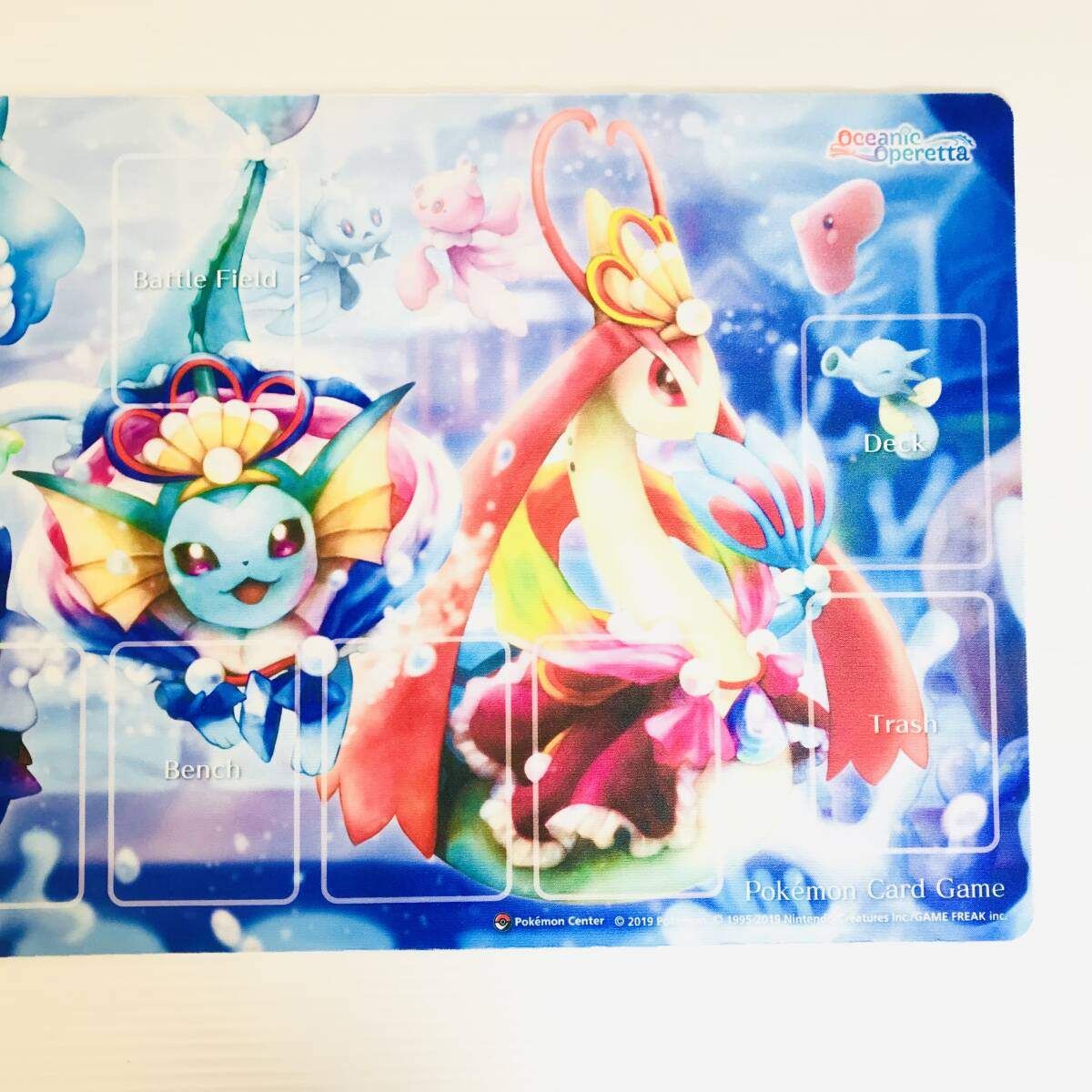 サプライ　ポケモンカードゲーム ラバープレイマット Oceanic Operetta ポケモンセンター限定 株式会社ポケモン トレカサプライ ポケモンカードゲーム ラバー