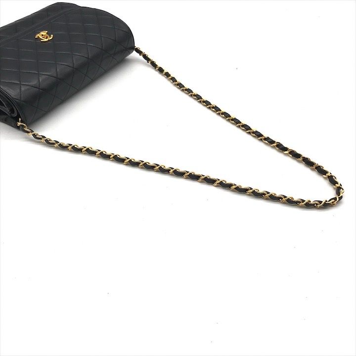 美品 CHANEL シャネル ココマーク マトラッセ ターンロック
