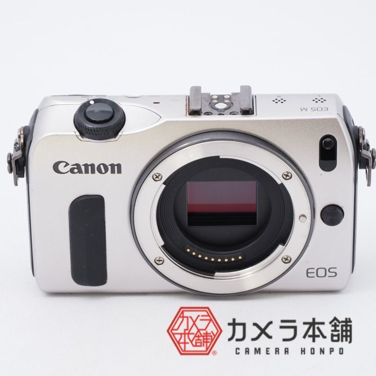 Canon キヤノン ミラーレス一眼レフカメラ EOS M ボディ シルバー