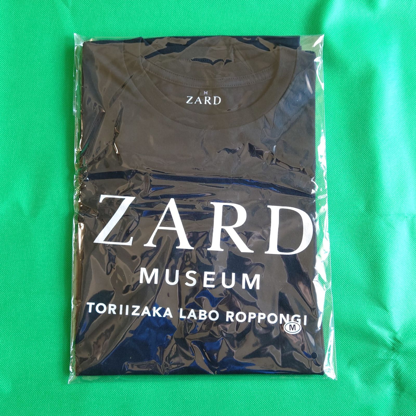 ファン必見】ZARD/坂井泉水 ザード Tシャツ（MUSEUM六本木ロゴ）黒 M 