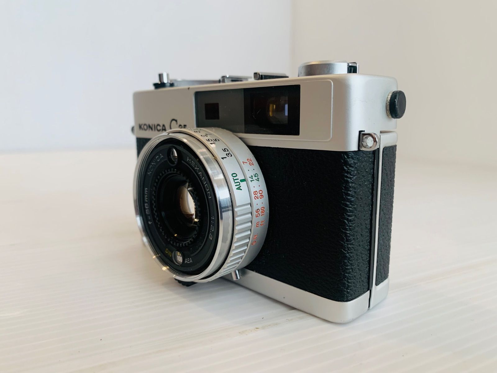 訳あり】フィルムカメラ Konica C35 Flash matic - メルカリ