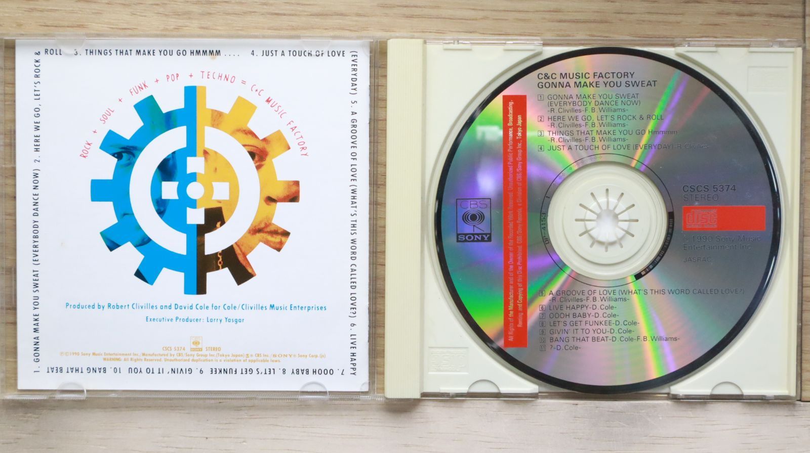 国内盤CD☆C+Cミュージック・ファクトリー/C+C Music Factory
