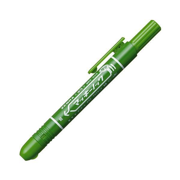 まとめ ゼブラ 油性マーカー マッキーノック 細字 緑 P-YYSS6-G 1本 ×50セット