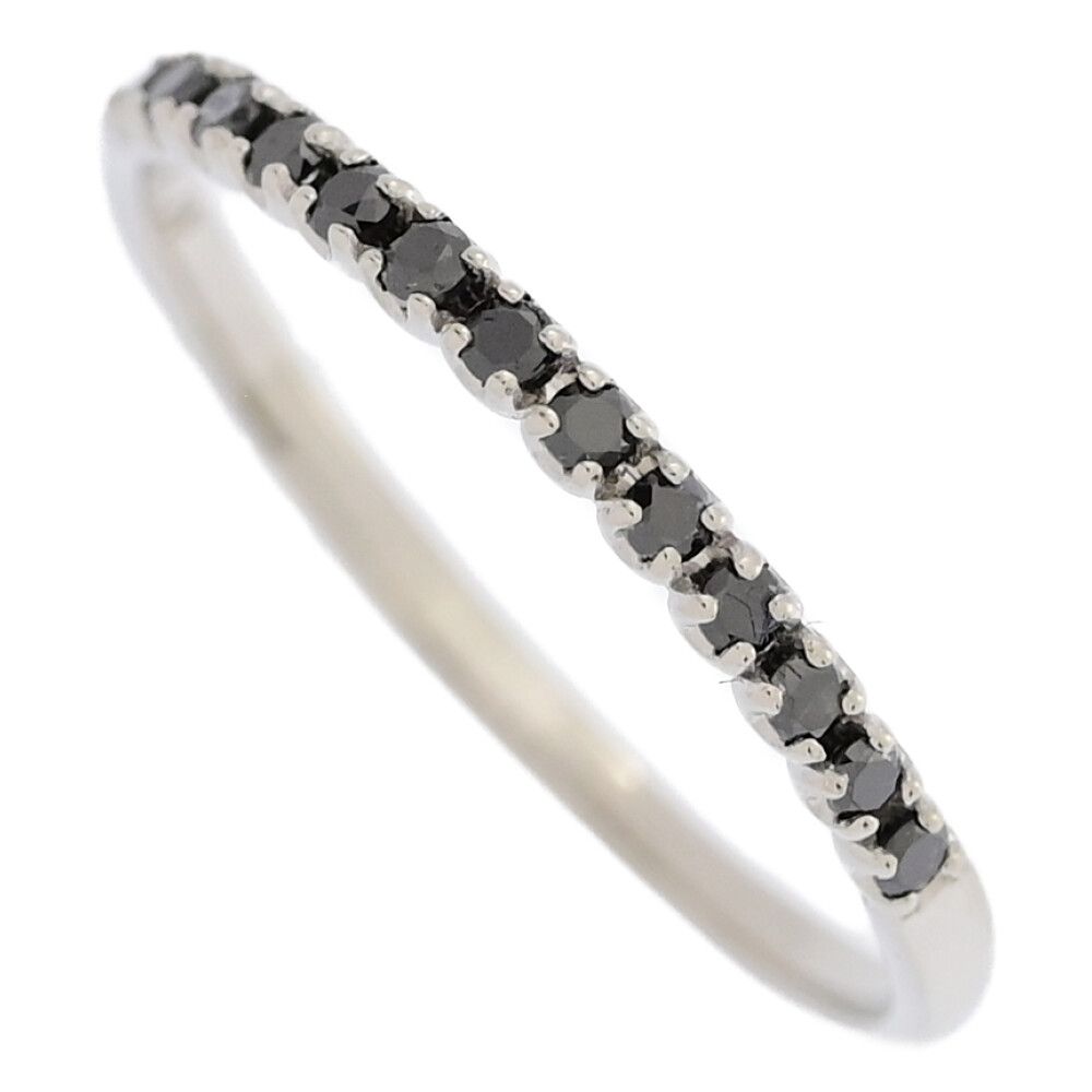 0.17ct/ハーフエタニティセッティング・ブラックダイヤモンド