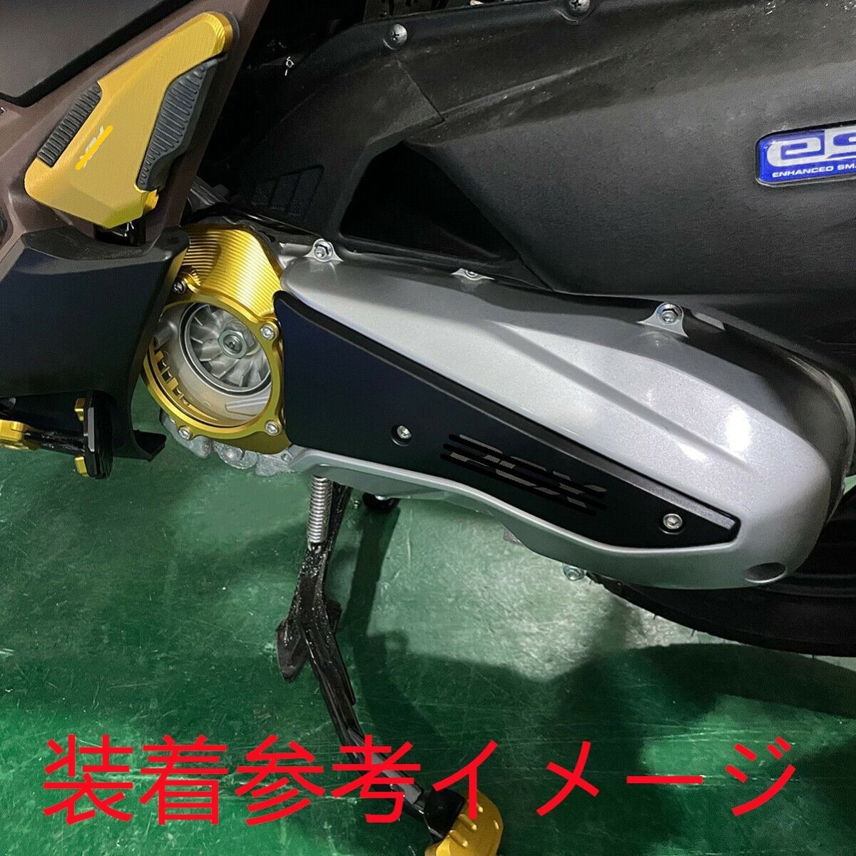 adv160 PCX/PCX e:HEV/PCX 125 160 JK05 JK06 KF47 2021 2022 CNC 透明エンジンガード  ステータークラッチカバー 青 - メルカリ