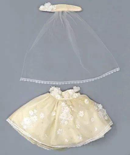 中古】ぬいぐるみ ホワイトフラワー ぬいぐるみ専用コスチューム