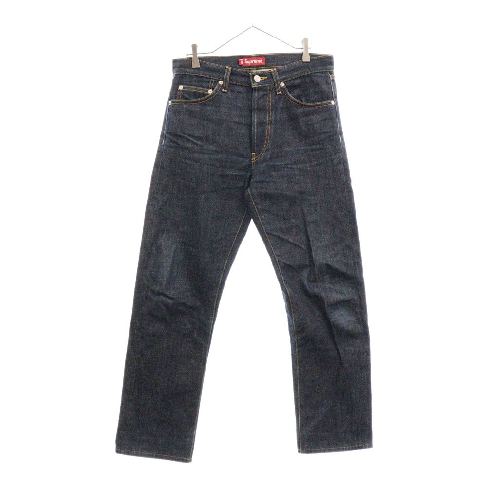 セール割引 supreme USA製 リジット スリムストレートデニム 30 赤耳 