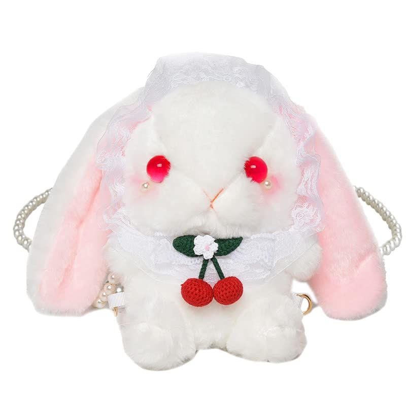 HARGIO] ショルダーバッグ ポシェット ぬいぐるみ うさぎ バッグ