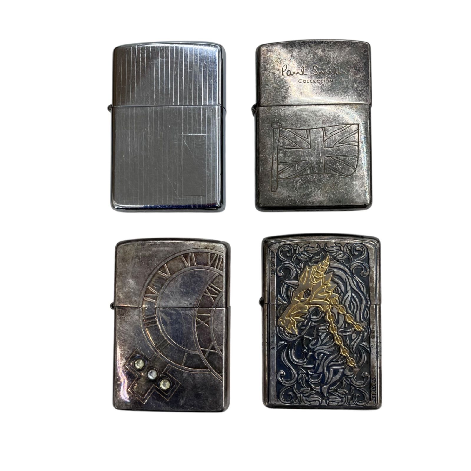 170590 ④現状品 ZIPPO ジッポー 1979 1999 2009 2010年製 4点 内1点ジャンクあり