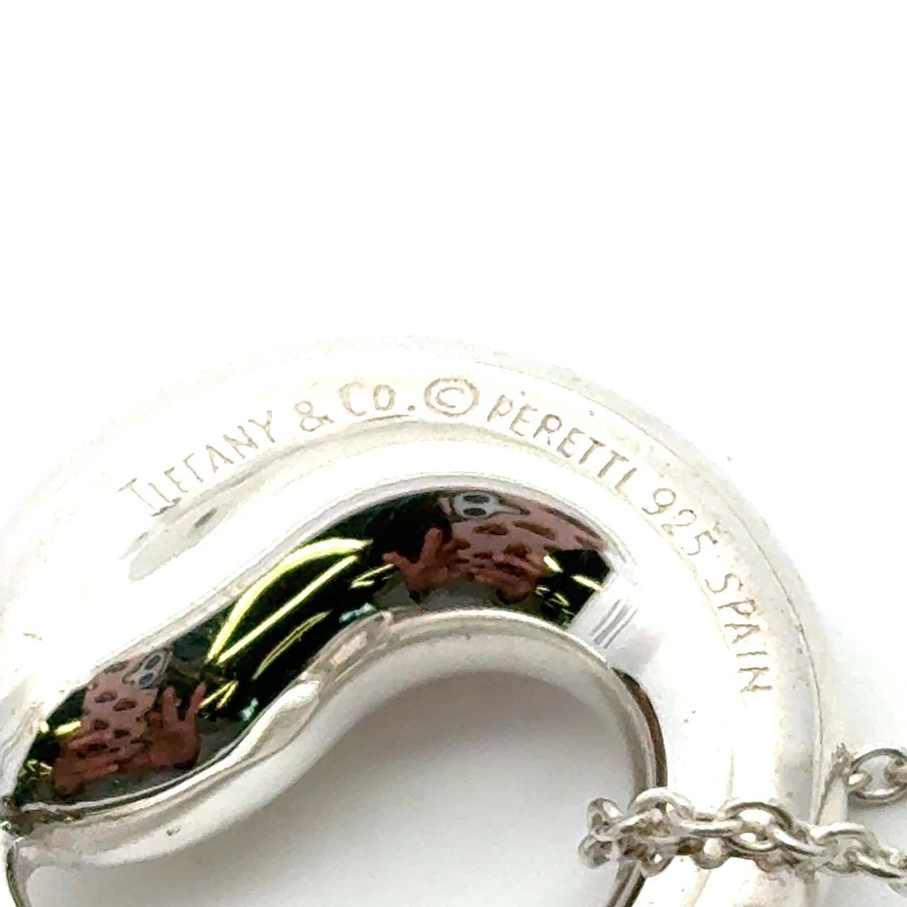 【美品】ティファニーエターナルサークルネックレス　シルバー925 美品 ティファニー ネックレス エターナルサークル トップ