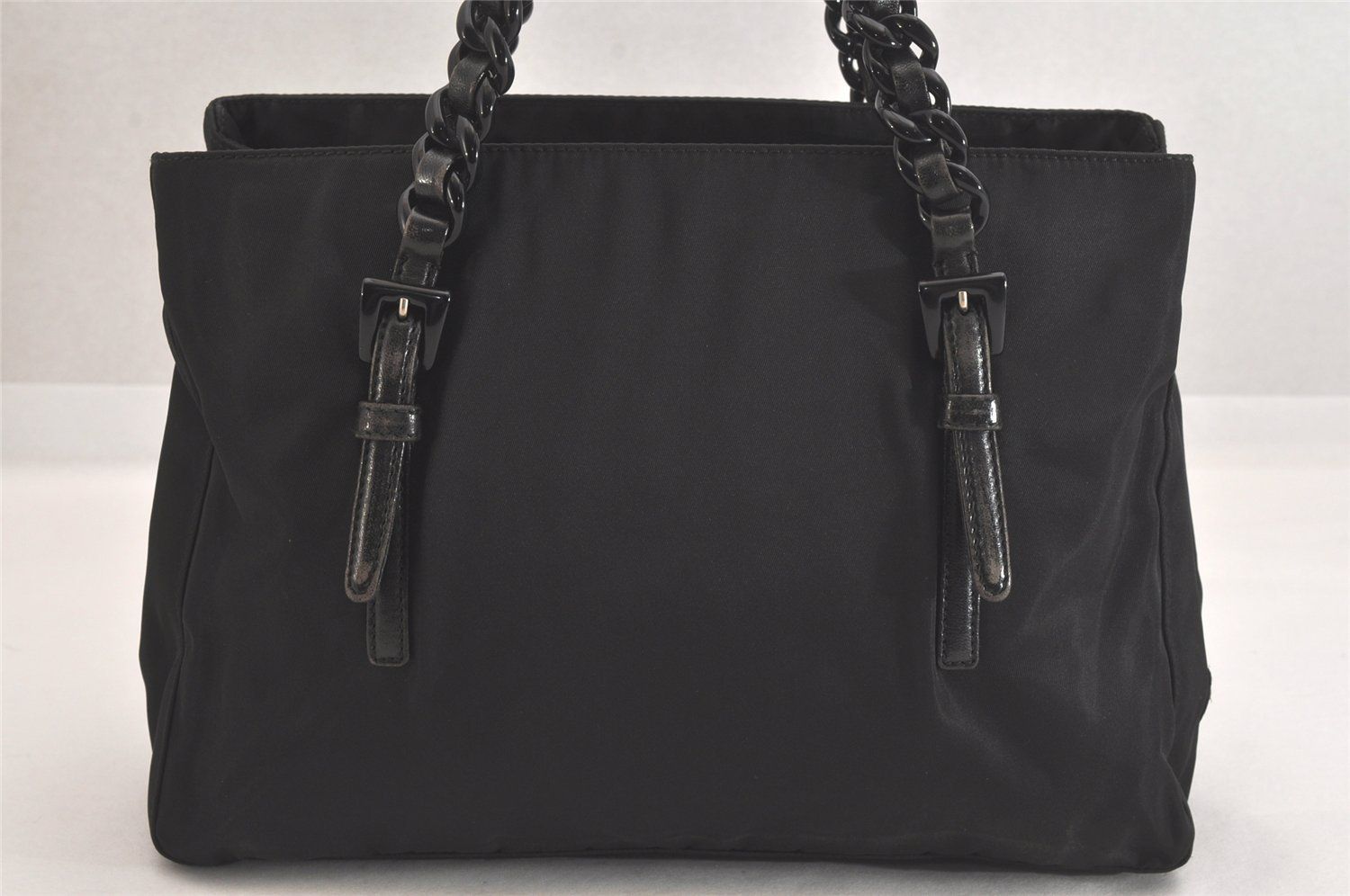 PRADA 新品未使用 レザー ハンドバッグ 刻印 ヴィンテージ PRADA プラダ ヴィンテージ ナイロン レザー ハンドバッグ 財布