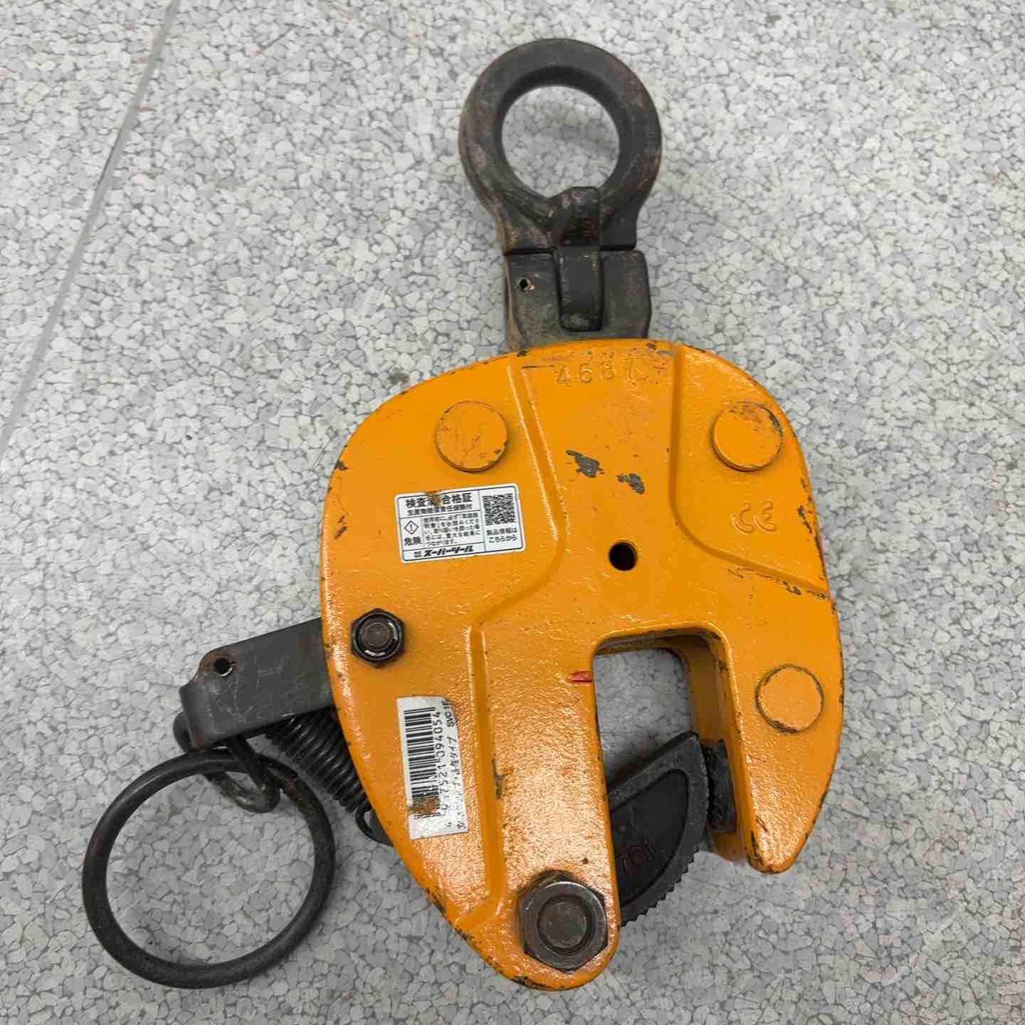 ヨコ吊りクランプ 1ton