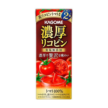 KAGOME カゴメ 濃厚リコピン 195ml×96本 4ケース