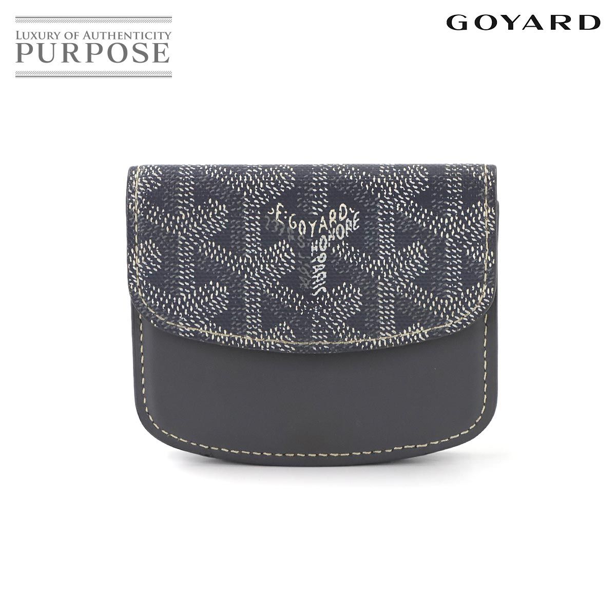 GOYARD ゴヤール ヘリンボーン PVC コインケース コインパース　馬蹄形 GOYARD ゴヤール ヘリンボーン PVC コインケース コインパース