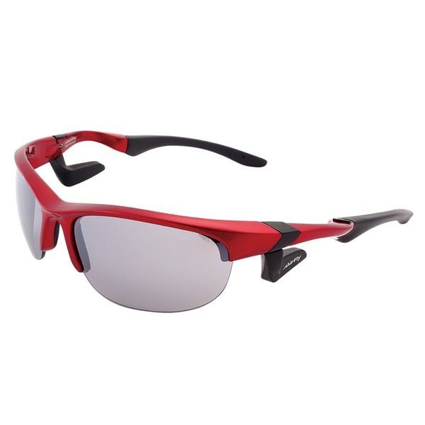 ds-AirFly(エアフライ) ノーズパッドレススポーツサングラス オーバルレンズ アクティブピンク/スモーククリアー レディース AF-102 C6S〔代引不可〕 エアフライ（AirFly） ノーズパッドレススポーツサングラス長時間