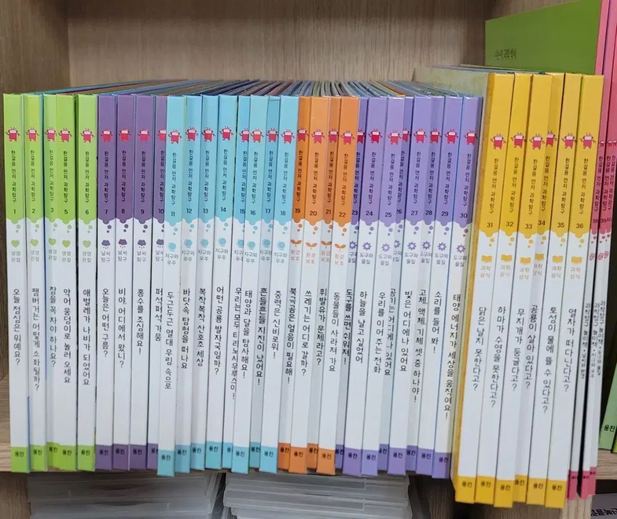 ハン ガール サイエンス探求 Woongjin BOOK Club