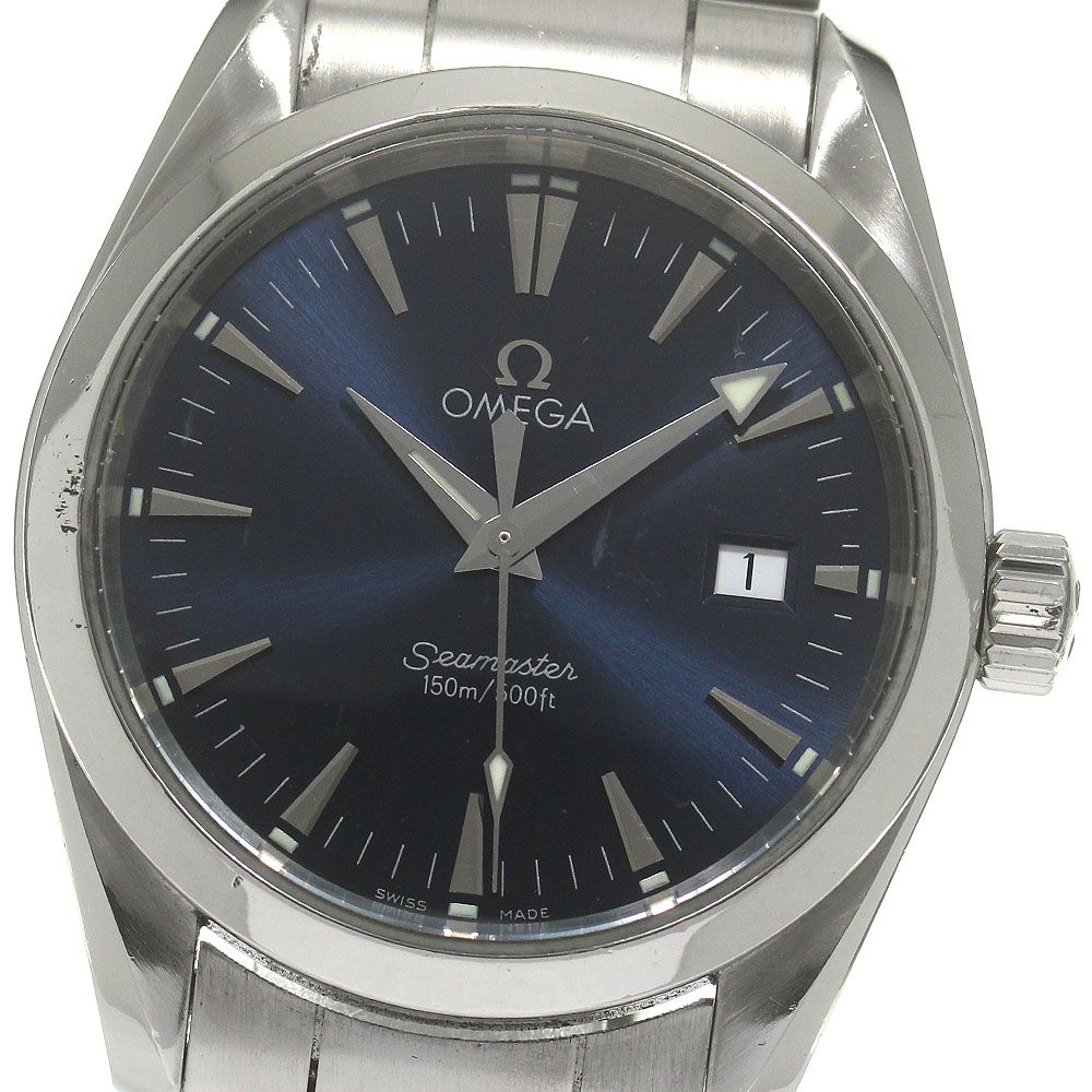 オメガ OMEGA 2518.80 シーマスター アクアテラ デイト クォーツ