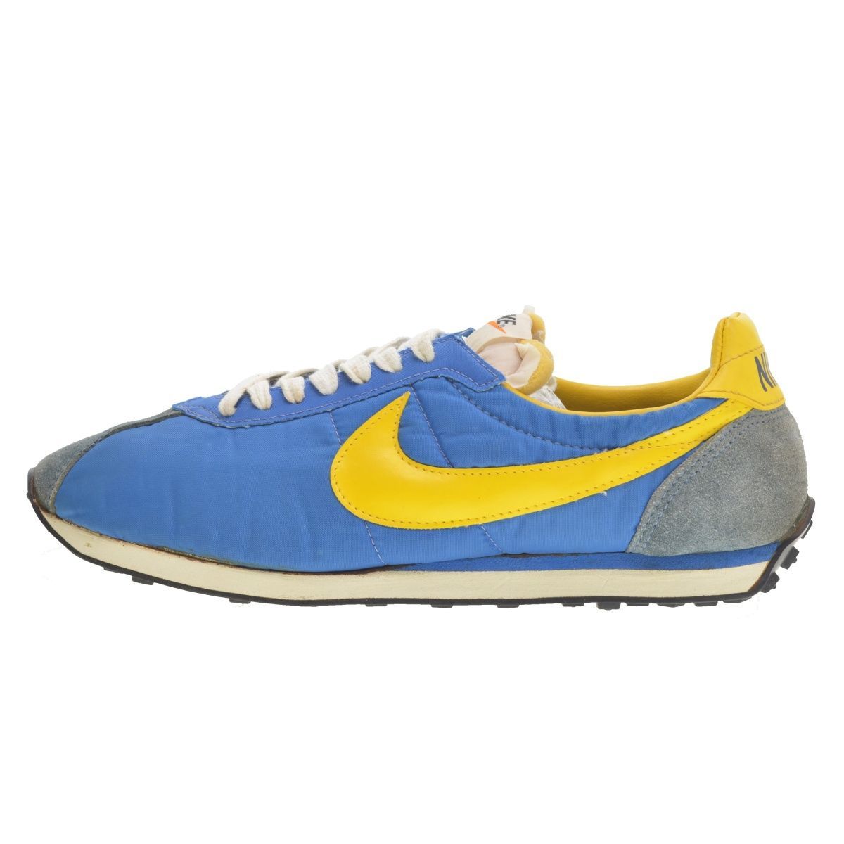 希少70s NIKE ナイキ レディワッフルT ブラジル製 ビンテージ NIKE,70s,MADE IN JAPAN,OREGON WAFFLE,NYLON x SUEDE,GREEN