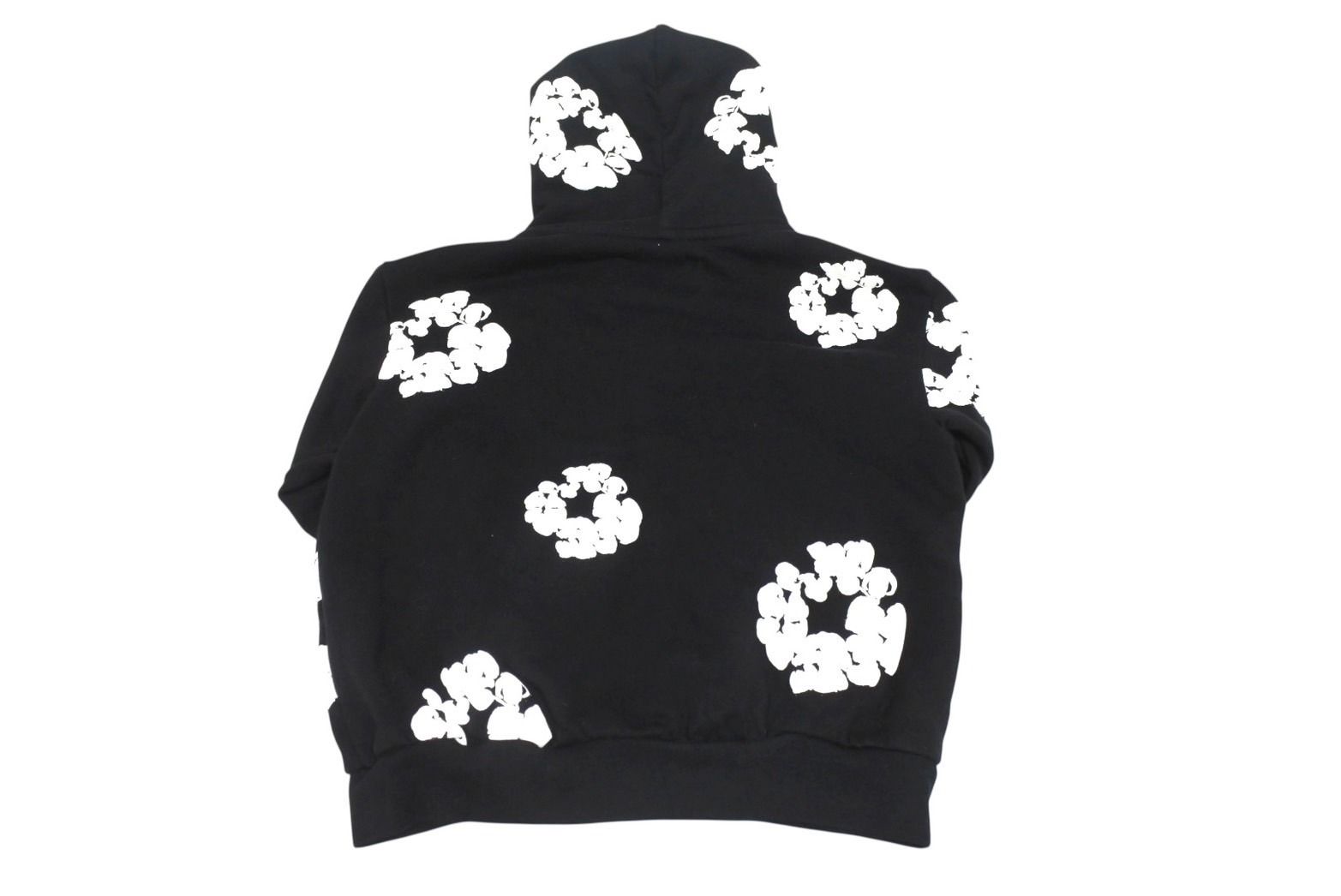 DENIM TEARS デニムティアーズ ジップアップパーカー キッズ RN162838 ブラック コットン サイズ4Y 4b005354