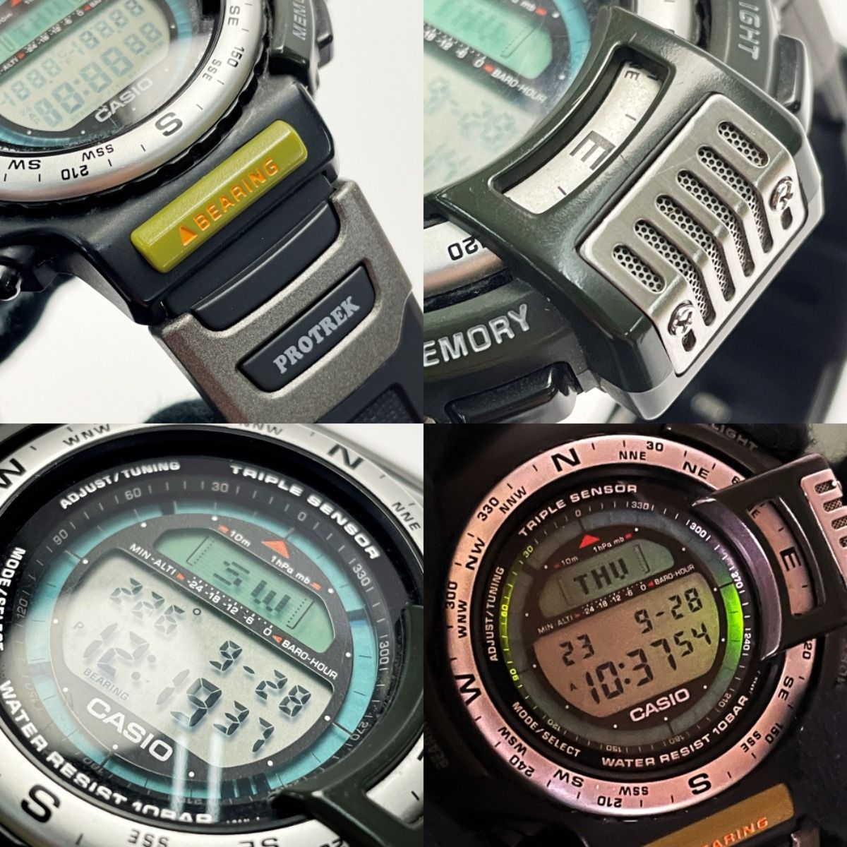 CASIO カシオ PRO TREK トリプルセンサー ATC-1100 ブラック系