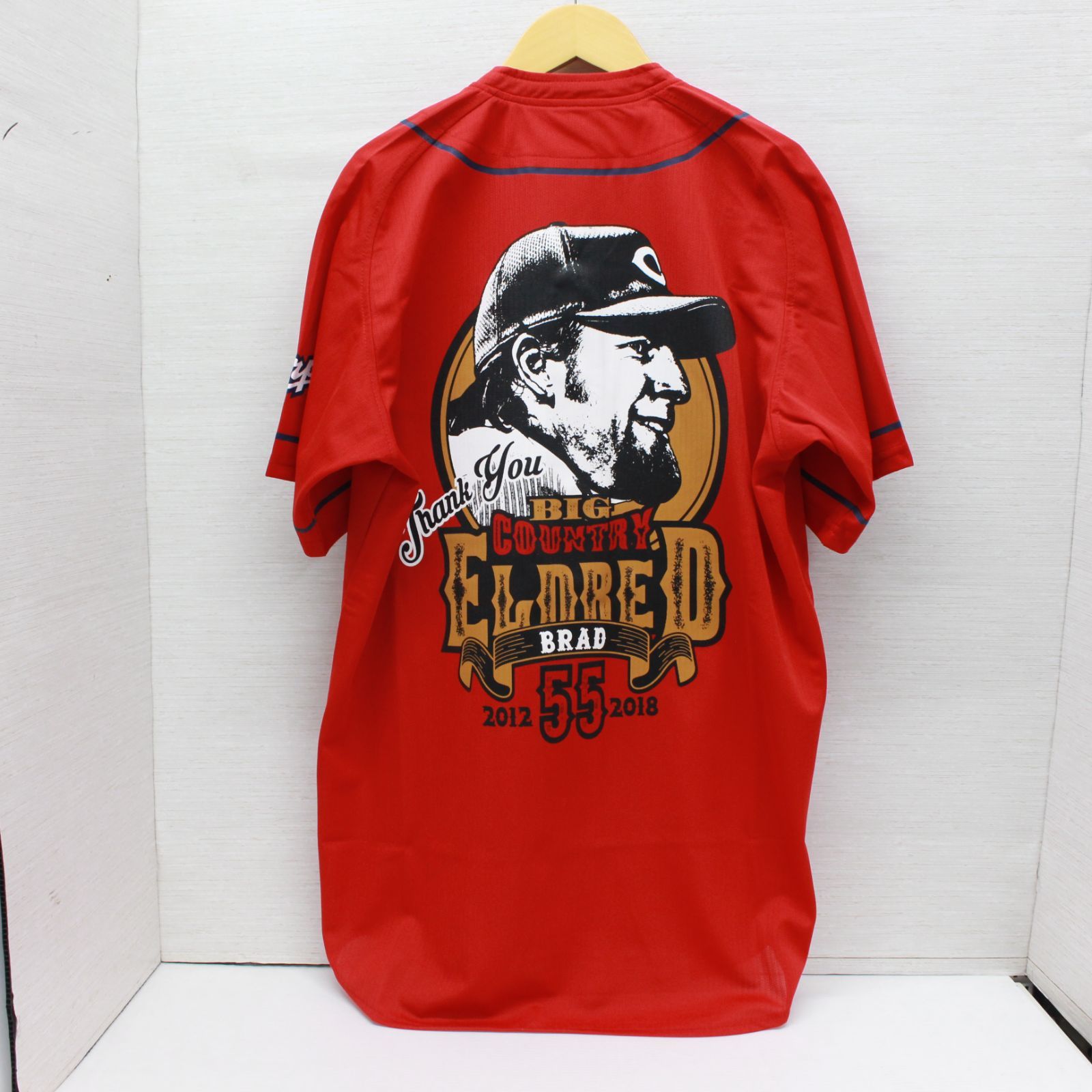 ☆353 広島東洋カープ レプリカユニフォーム CB エルドレッド 引退記念