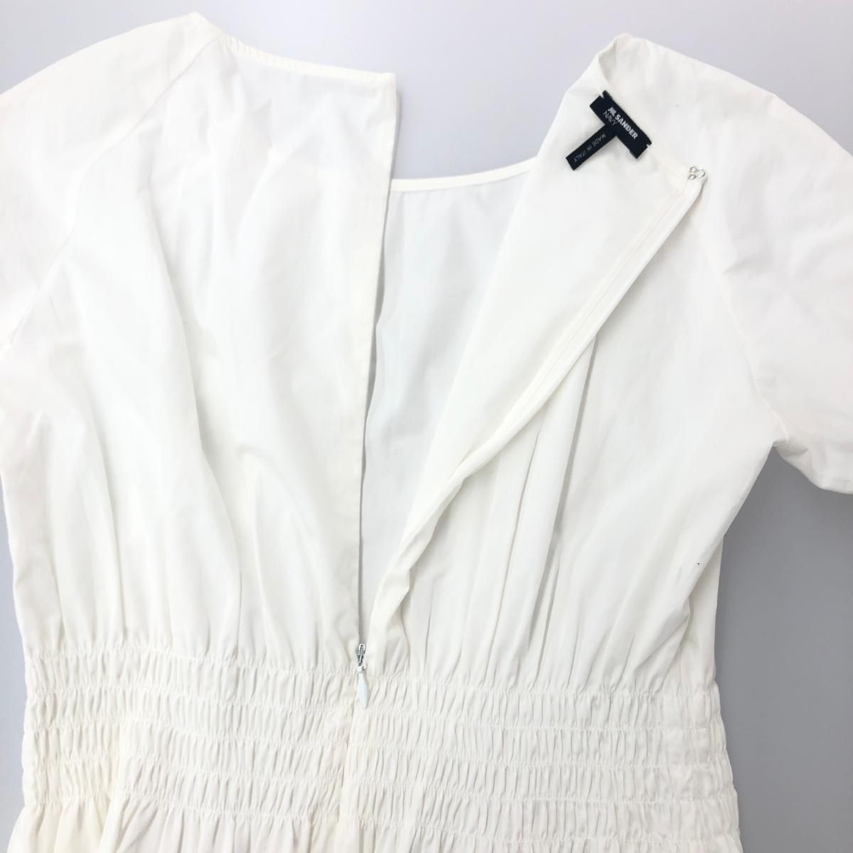 JIL SANDER NAVY ジルサンダーネイビー ワンピース サイズ:34 半袖