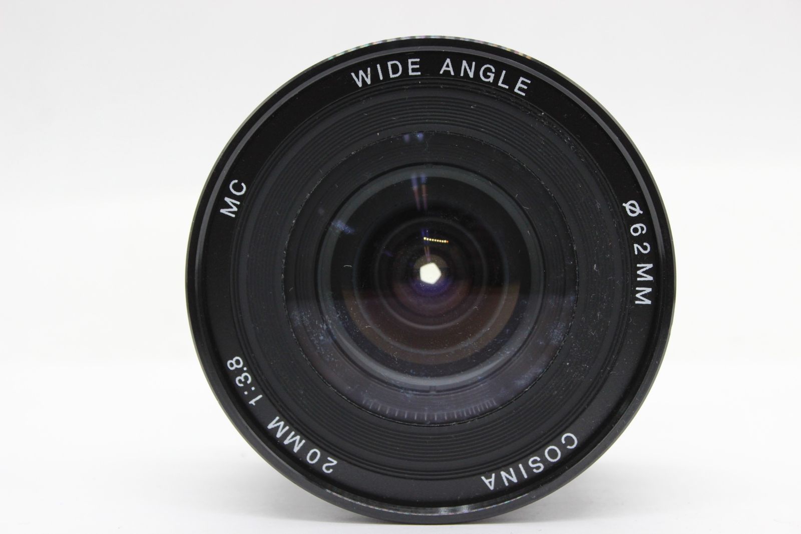 【返品保証】 コシナ COSINA WIDE ANGLE MC 20mm F3.8 ニコンマウント レンズ s6606
