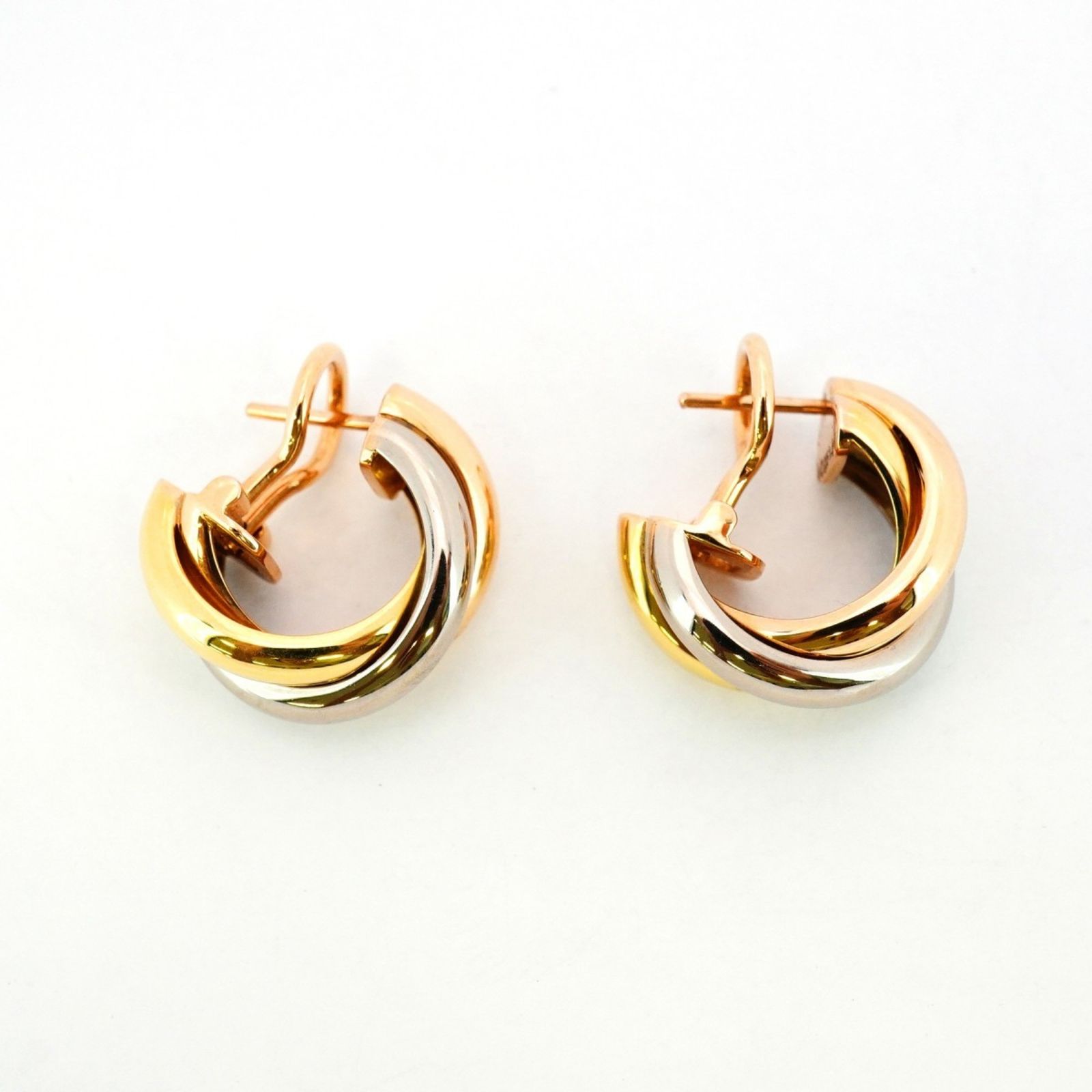 カルティエ(Cartier) カルティエ ピアス トリニティ 18KYG