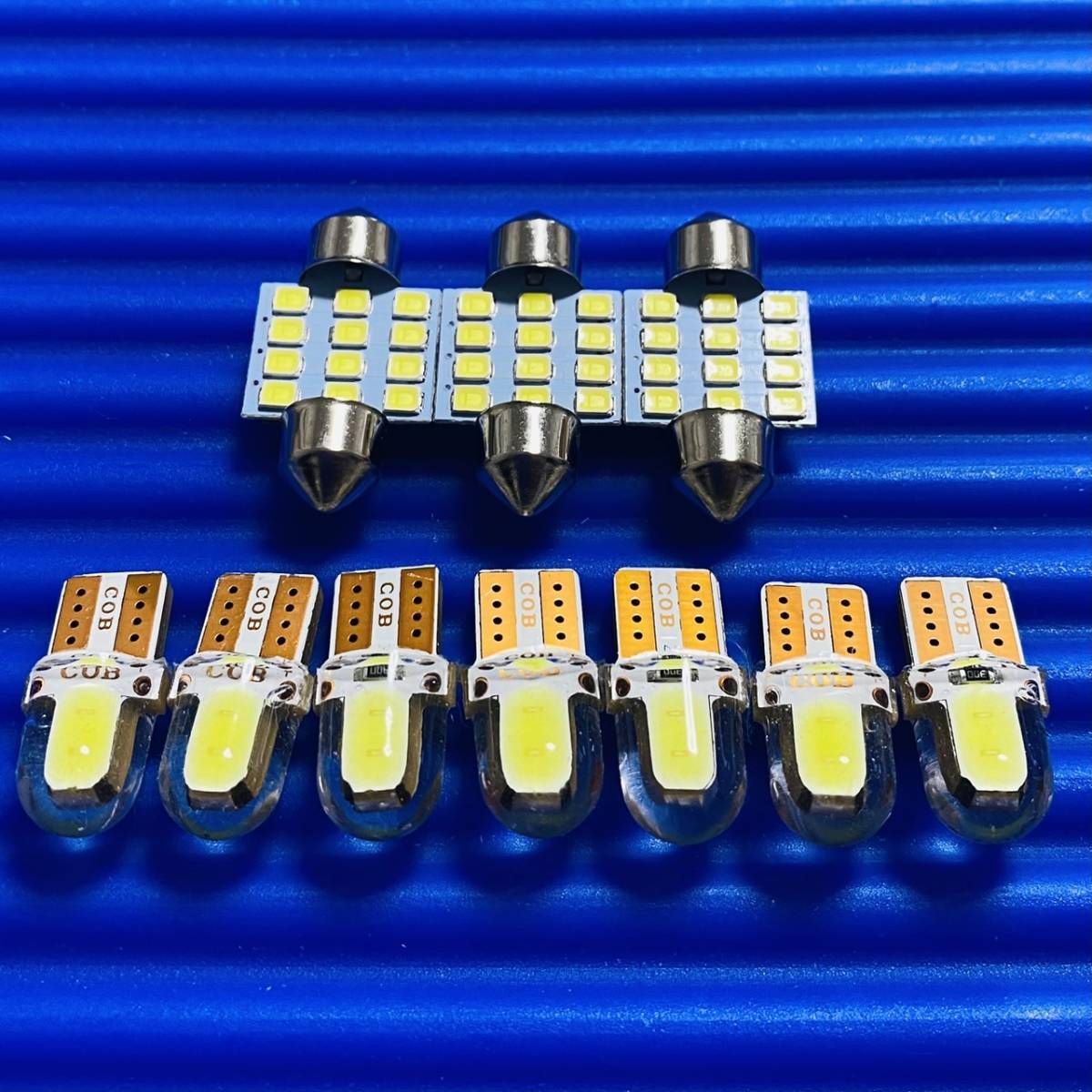 C26 セレナライダー 超爆光！ T10 LED ルームランプ スモール ナンバー灯 10個セット ホワイト 日産 カー用品 パーツ - メルカリ