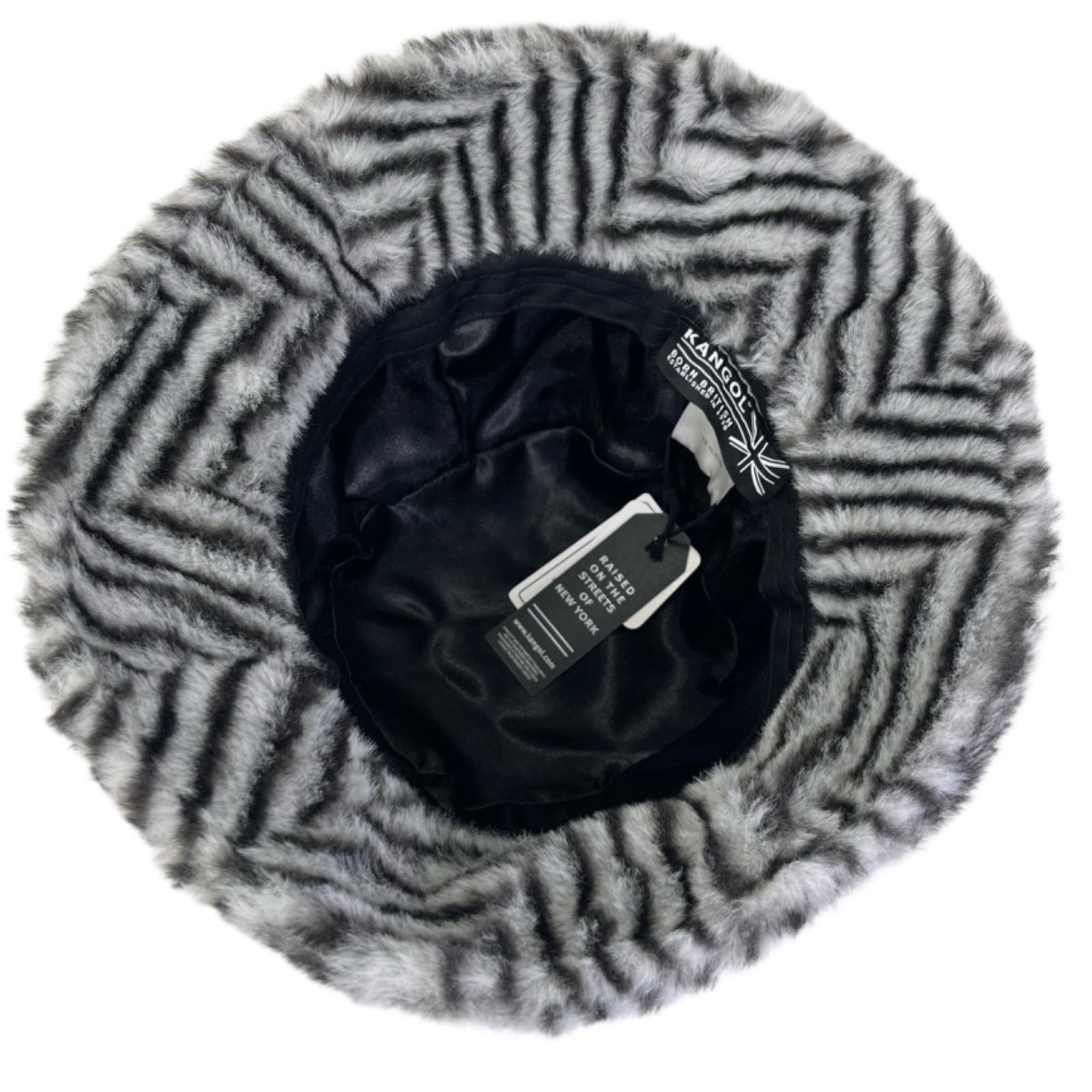 NEWカラー KANGOL バケットハット ベル型 グレー Mサイズ ファッション