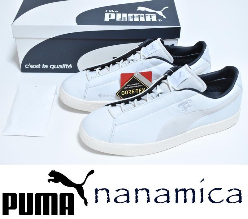 新品 nanamica × Puma Clyde GORE-TEX 29.5cm 30cm OBSF307 388734-01 ナナミカ クライド