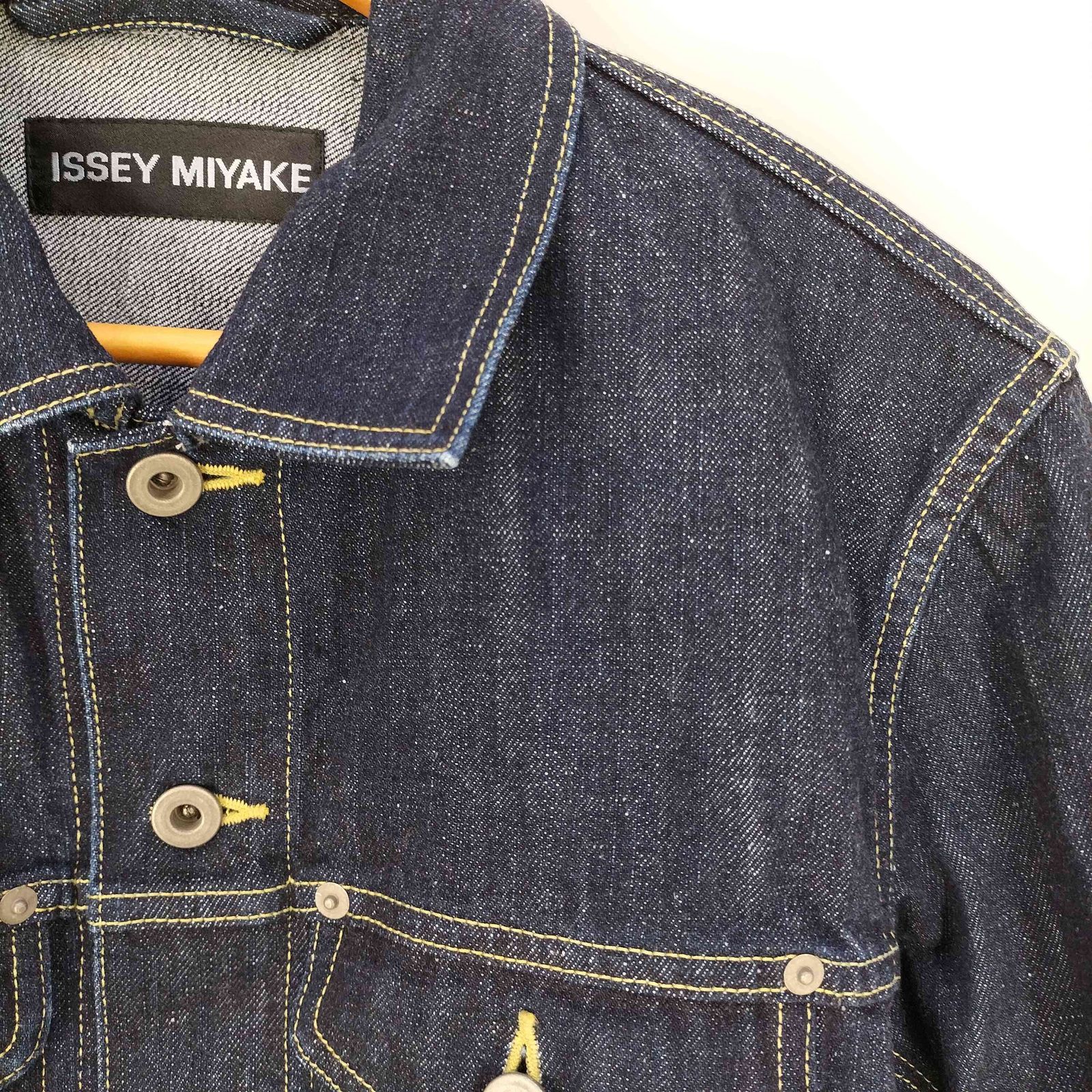 イッセイミヤケ ISSEY MIYAKE 05SS 黒タグ グラデーション デニム 
