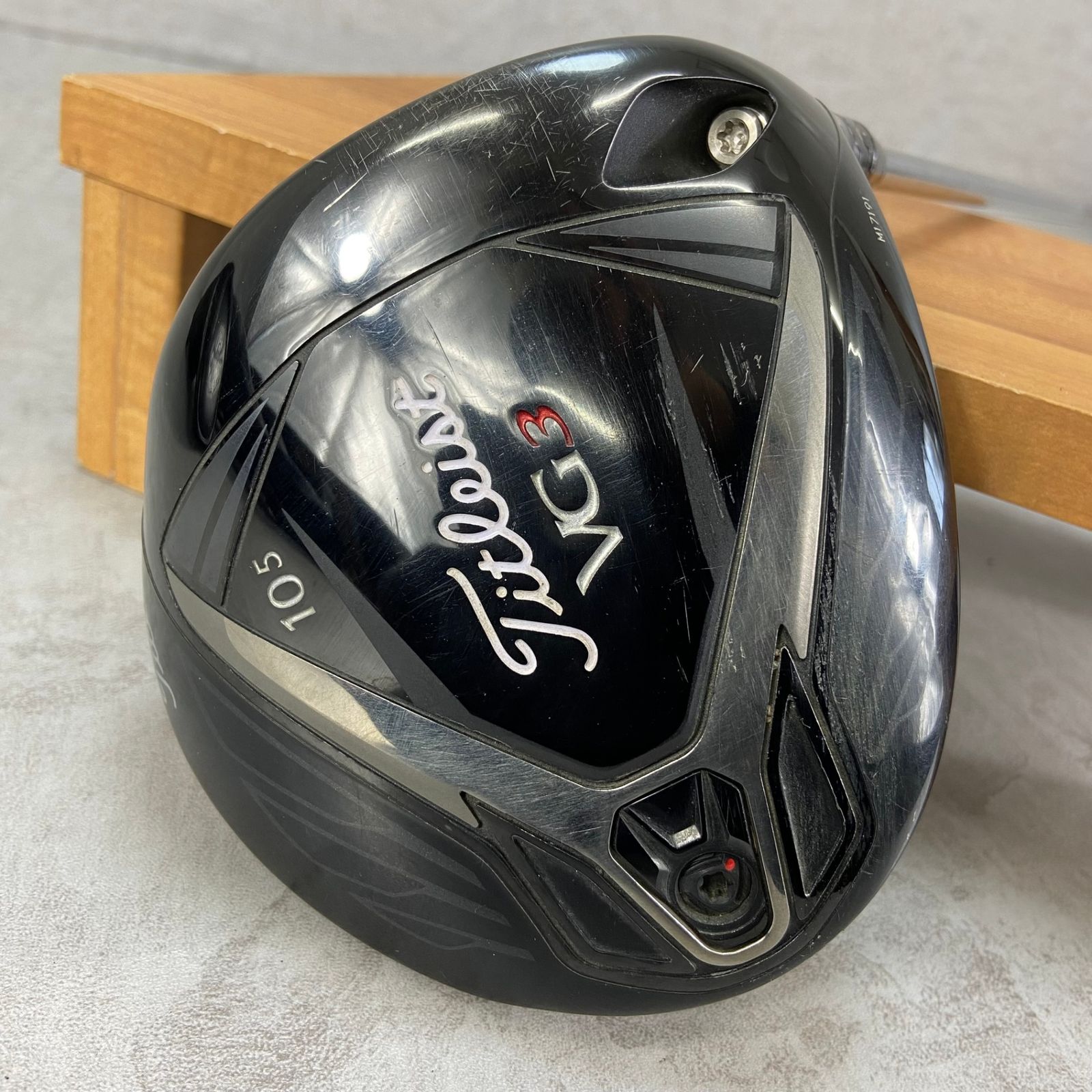 Titleist - Titleist　タイトリスト　VG3　メンズゴルフドライバー　カーボン　S　10.5°　右利き用　DR　45.5インチ　D-4　278g　ヘッドカバー Titleist タイトリスト VG3 メンズゴルフドライバー カーボン S