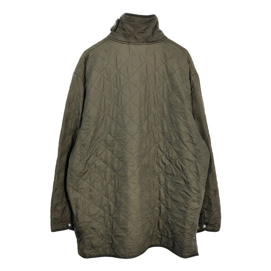 Barbour バブアー キルティングジャケット オリーブ メンズ XL相当 古着 V6328