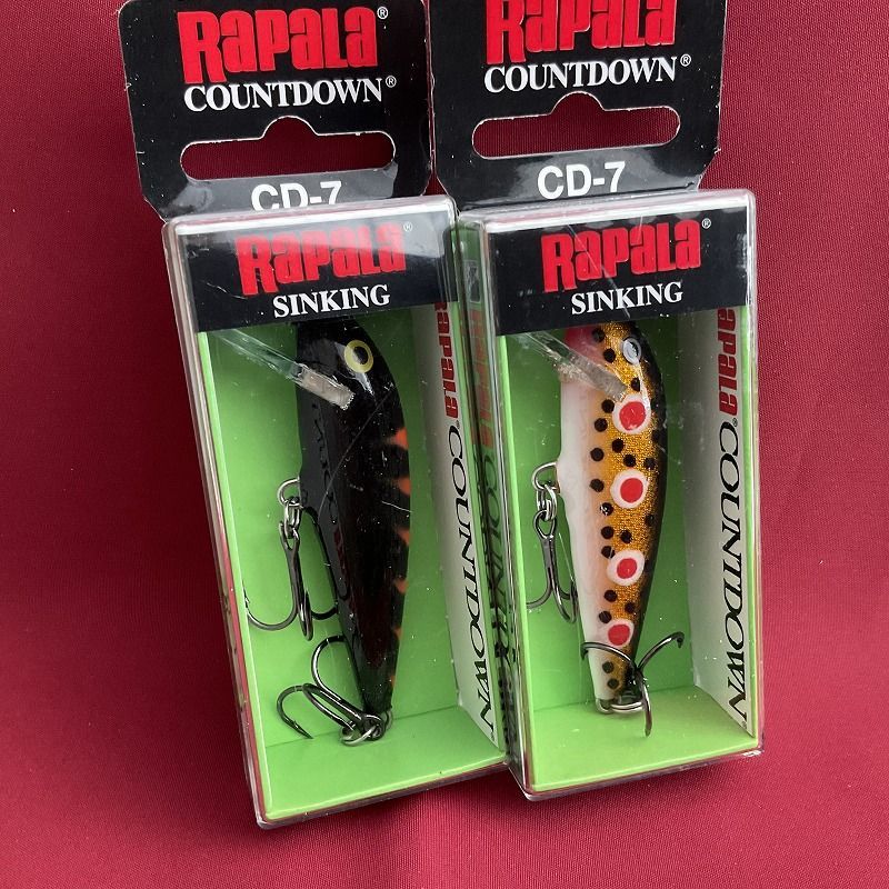 【未使用品】カウントダウンラパラ　シンキングセット RaPaLa ○ラパラ カウントダウン シングルフック CD1/SH