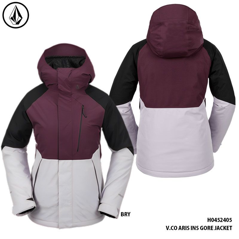 ボルコム レディース ウェア ジャケット 23-24 VOLCOM V.CO ARIS INS GORE JACKET H0452405 アリス ゴアテックス 日本正規品