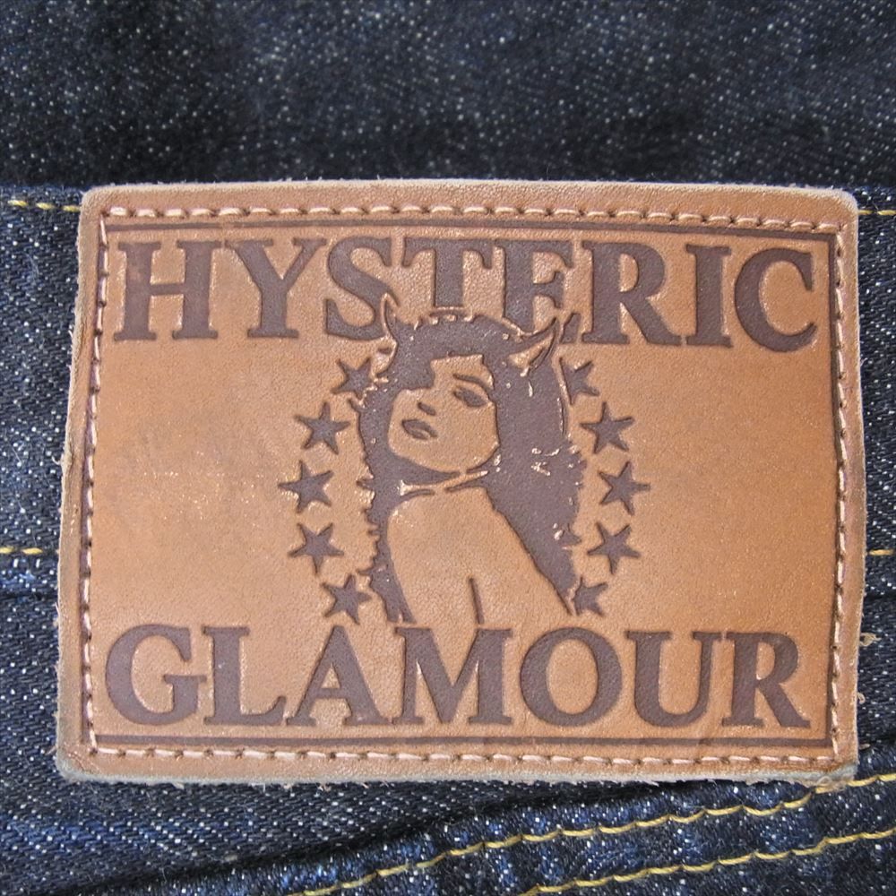 HYSTERIC GLAMOUR ヒステリックグラマー 24SS 02241AP01 60S XX 大戦モデル ストレート デニムパンツ  インディゴブルー系 32【中古】