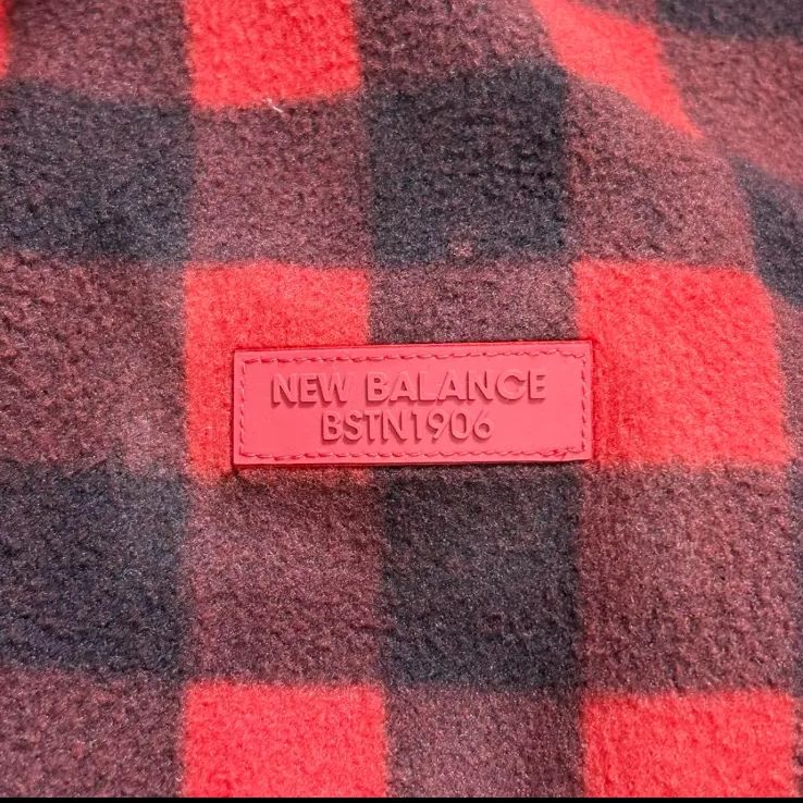 ☆ニューバランス ゴルフ セットアップ 防風 フリース 上下 ギンガム